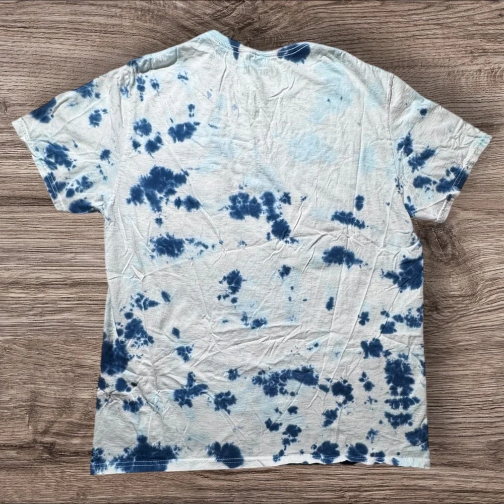 Corona Blue and White Tie-Dye Tee - Picture 4 of 4